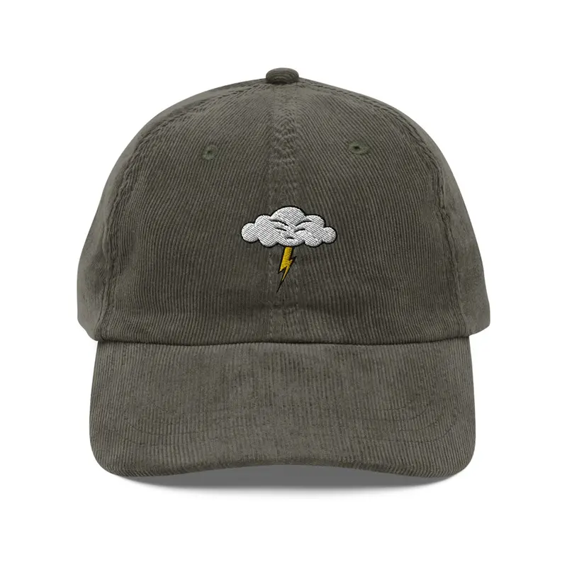 Moody Cloud Corduroy Hat (Olive)