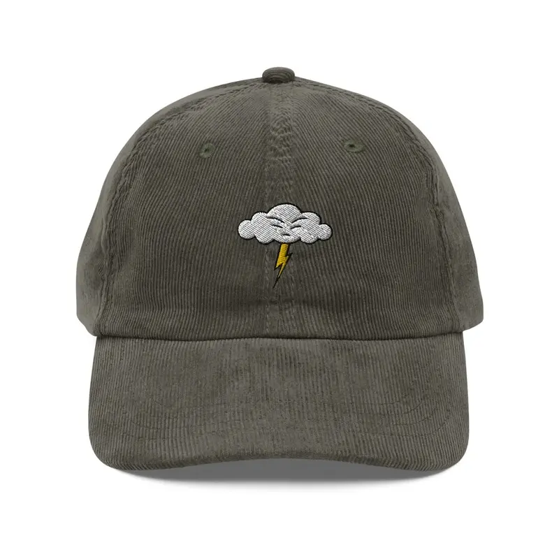 Moody Cloud Corduroy Hat (Olive)